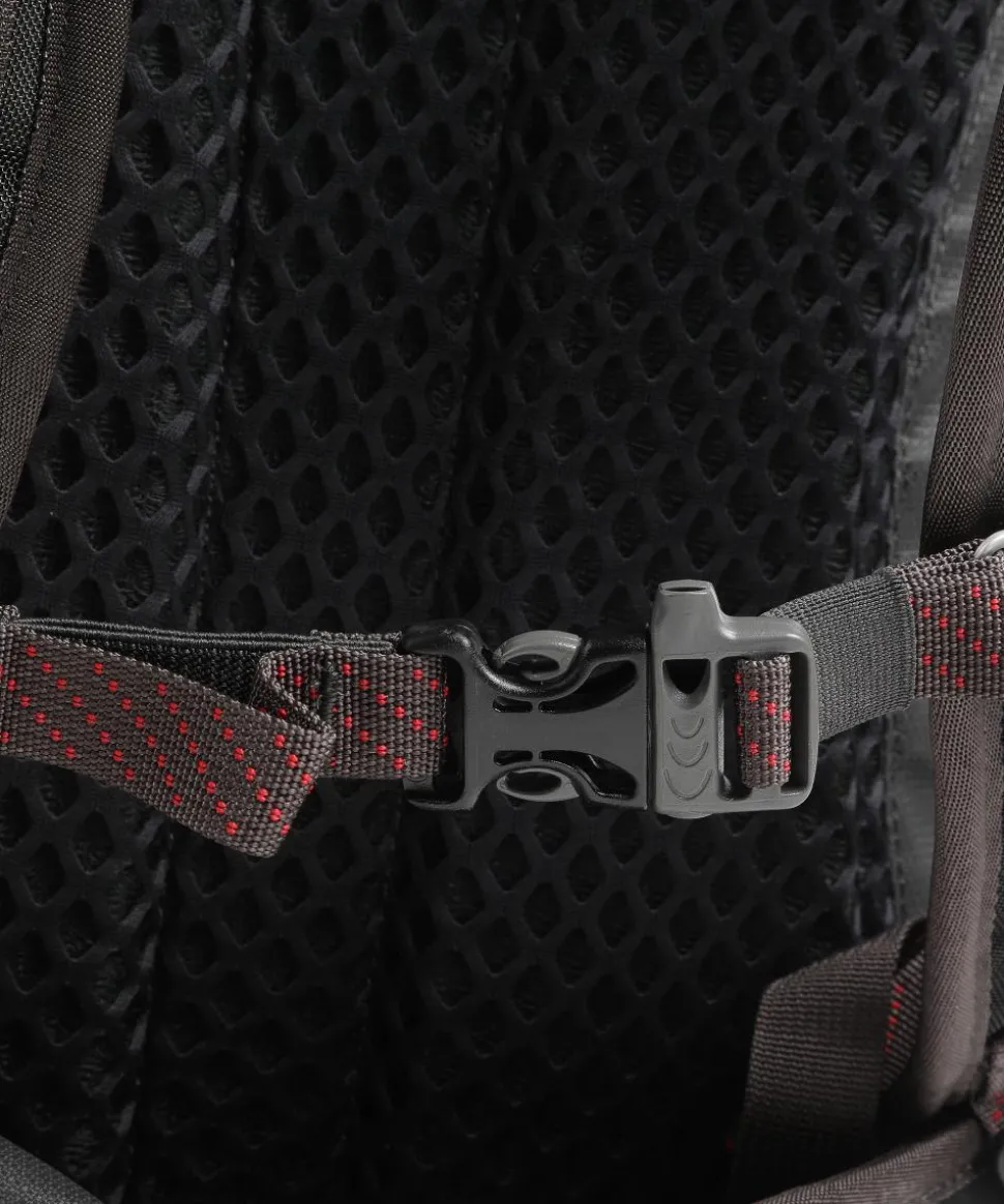 Delling 30L Wanderrucksack recyceltes Polyamid schwarz