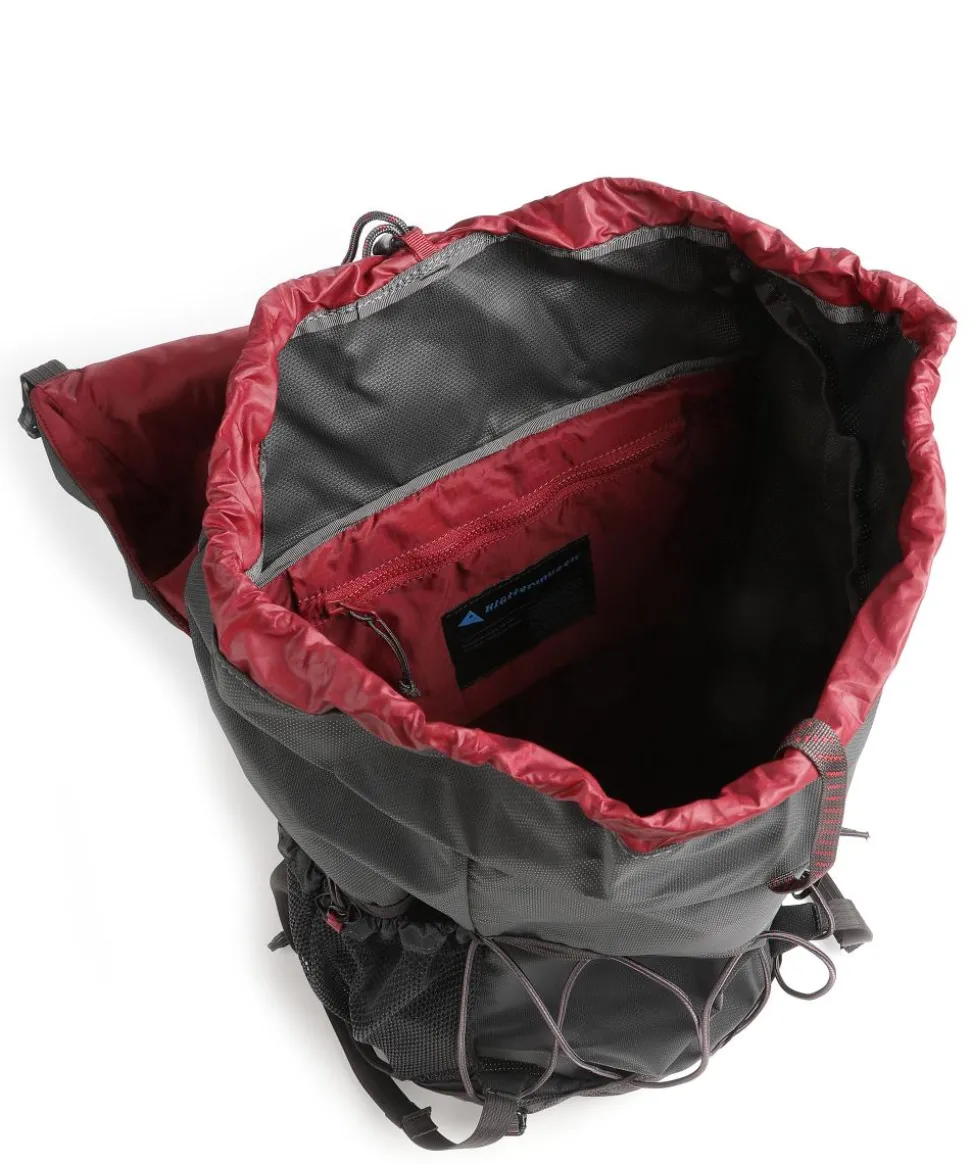 Delling 30L Wanderrucksack recyceltes Polyamid schwarz