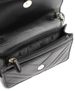 Delphine Umhängetasche Lammleder schwarz