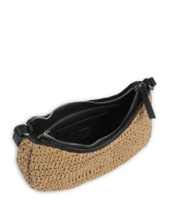 Denela Umhängetasche Bast natur