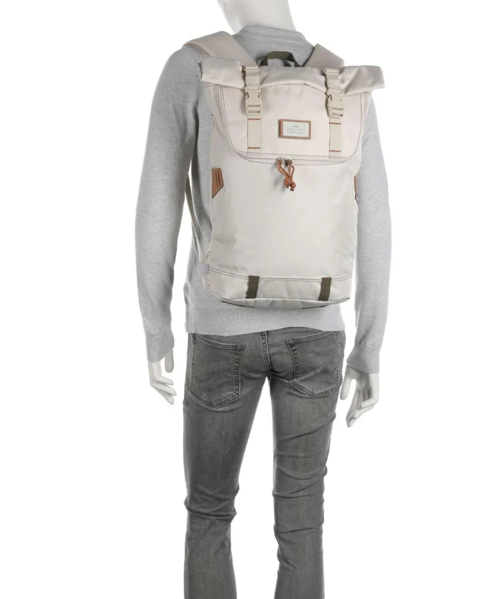 Denise Peter Christopher Rolltop Rucksack 15″ recyceltes Polyester beige