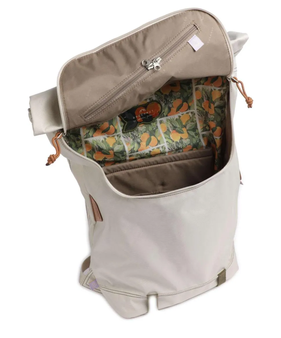 Denise Peter Christopher Rolltop Rucksack 15″ recyceltes Polyester beige