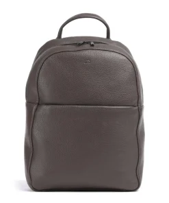 Derris Rucksack 13″ genarbtes Rindsleder taupe