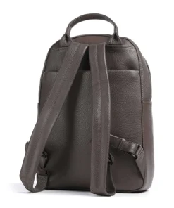 Derris Rucksack 13″ genarbtes Rindsleder taupe