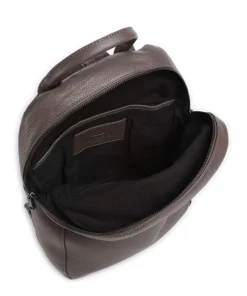 Derris Rucksack 13″ genarbtes Rindsleder taupe