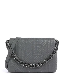 Desiree Umhängetasche Lederimitat dunkelgrau