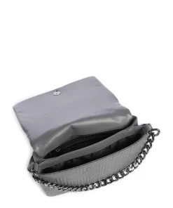 Desiree Umhängetasche Lederimitat dunkelgrau