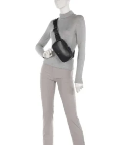 Devon Gürteltasche fein genarbtes Leder schwarz