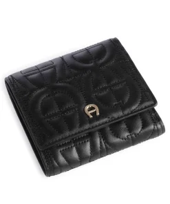 Diadora Geldbörse weiches Rindsleder schwarz