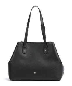 Diadora L Shopper genarbtes Rindsleder schwarz