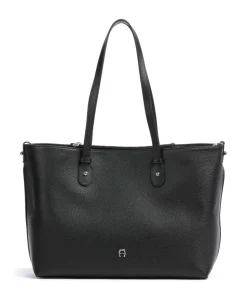 Diadora L Shopper genarbtes Rindsleder schwarz