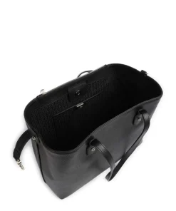 Diadora L Shopper genarbtes Rindsleder schwarz