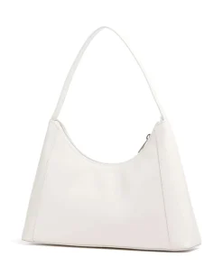 Diamante S Schultertasche Leder weiß