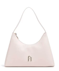 Diamante S Schultertasche Leder rosa