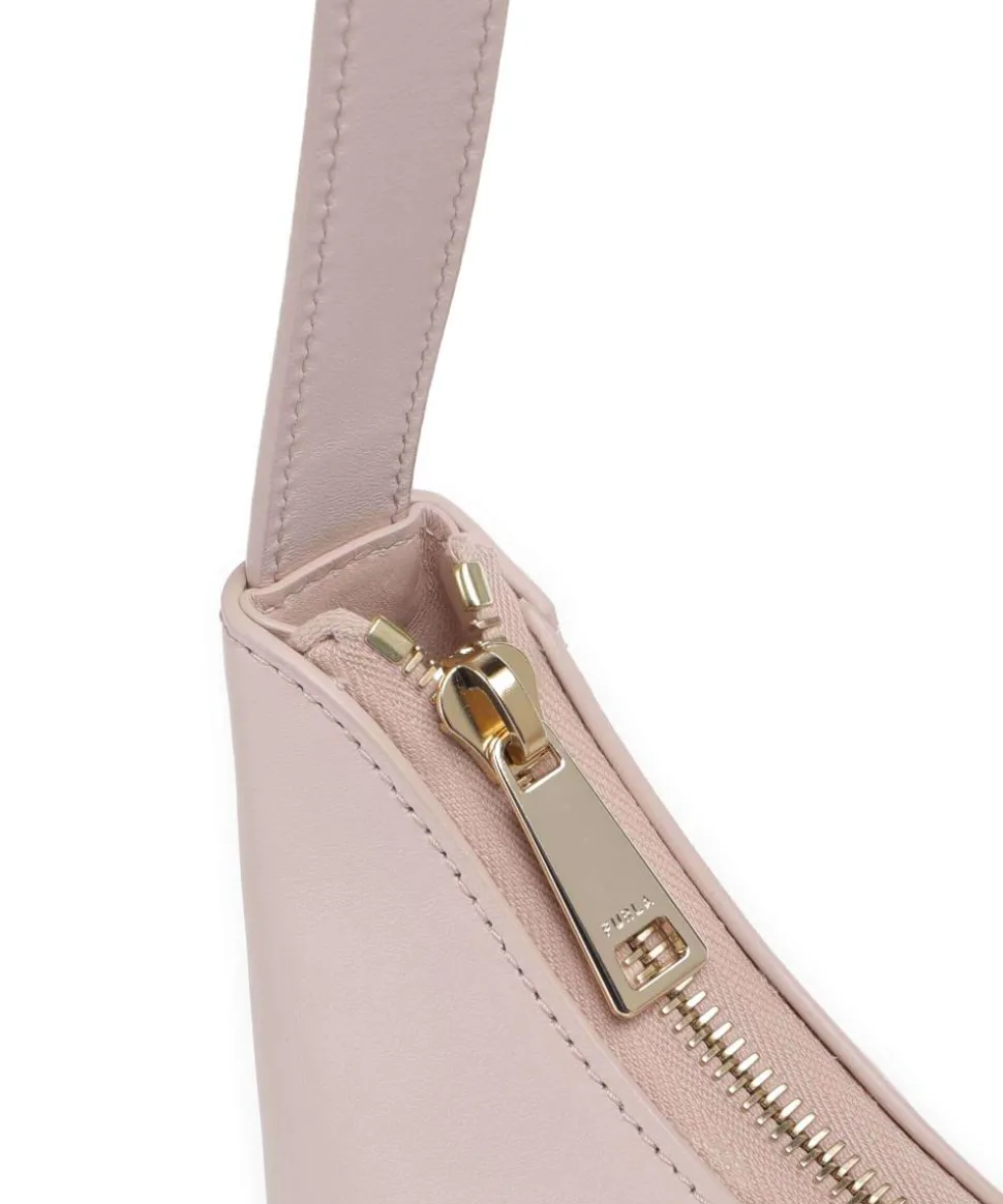 Diamante S Schultertasche Leder rosa