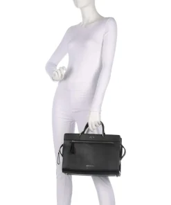 Diane L Handtasche Lederimitat schwarz