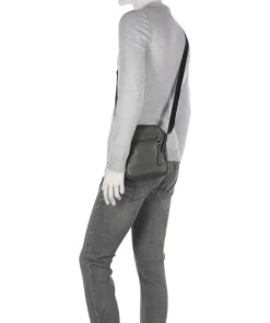 Dino Umhängetasche Lederimitat khaki