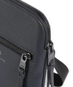 Dino Umhängetasche Lederimitat dunkelgrau