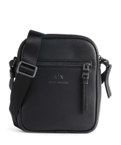 Dino Umhängetasche Lederimitat schwarz