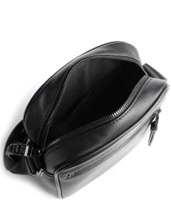 Dino Umhängetasche Lederimitat schwarz