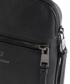 Dino Umhängetasche Lederimitat schwarz