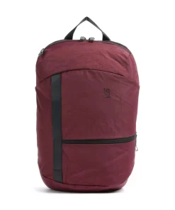 District Collection Camden 16L Rucksack 14″ recyceltes Nylon dunkelrot