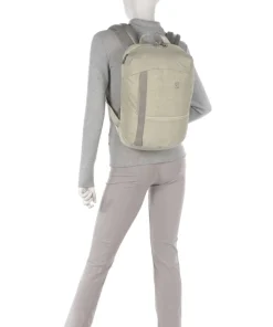 District Collection Camden 16L Rucksack 14″ recyceltes Nylon beige