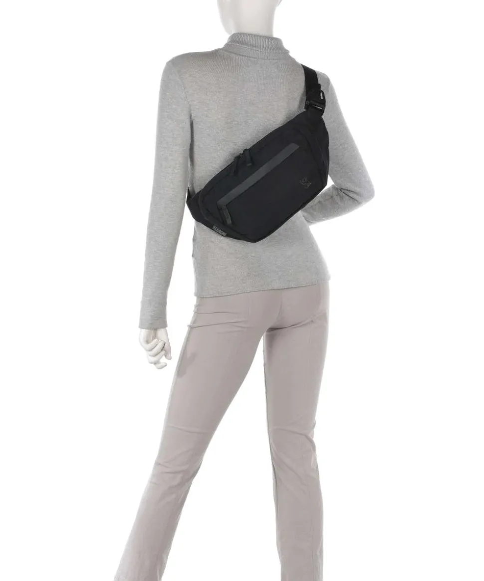 District Collection Sabin 6L Gürteltasche recyceltes Nylon schwarz