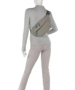 District Collection Sabin 6L Gürteltasche recyceltes Nylon graugrün