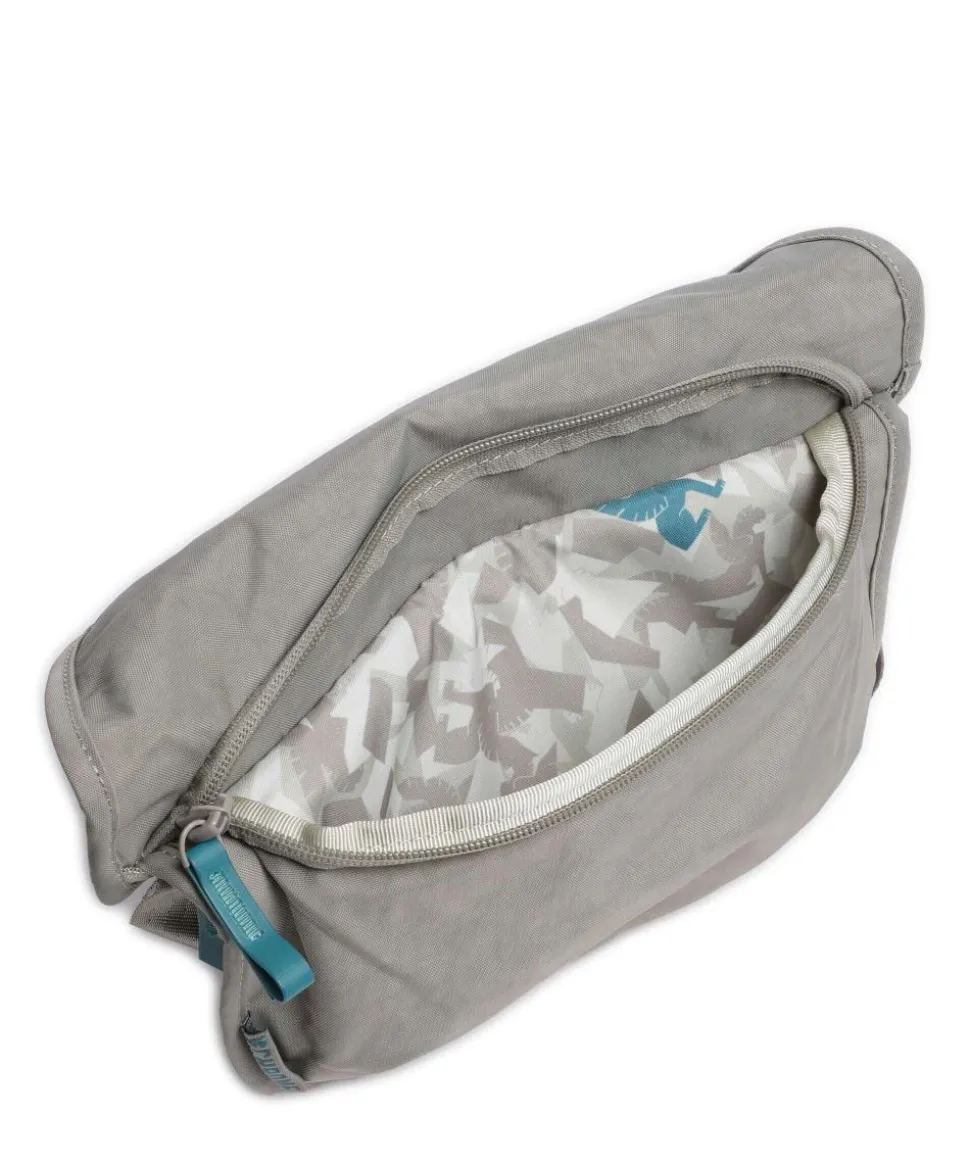 District Collection Sodo 3L Gürteltasche recyceltes Nylon graugrün