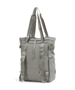 District Collection Valencia 22L Rucksack-Tasche 15″ recyceltes Nylon graugrün