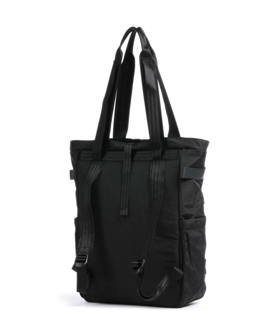 District Collection Valencia 22L Rucksack-Tasche 15″ recyceltes Nylon schwarz