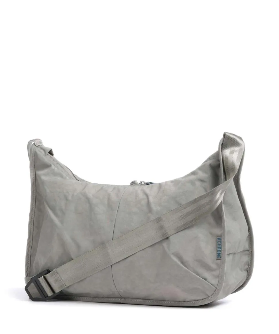 District Collection Yoyogi 14L Umhängetasche recyceltes Nylon graugrün