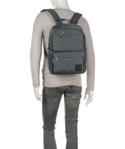 District Rucksack 14″ Polyester dunkelgrau