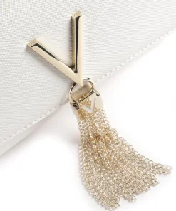 Divina Sa Umhängetasche Lederimitat weiß