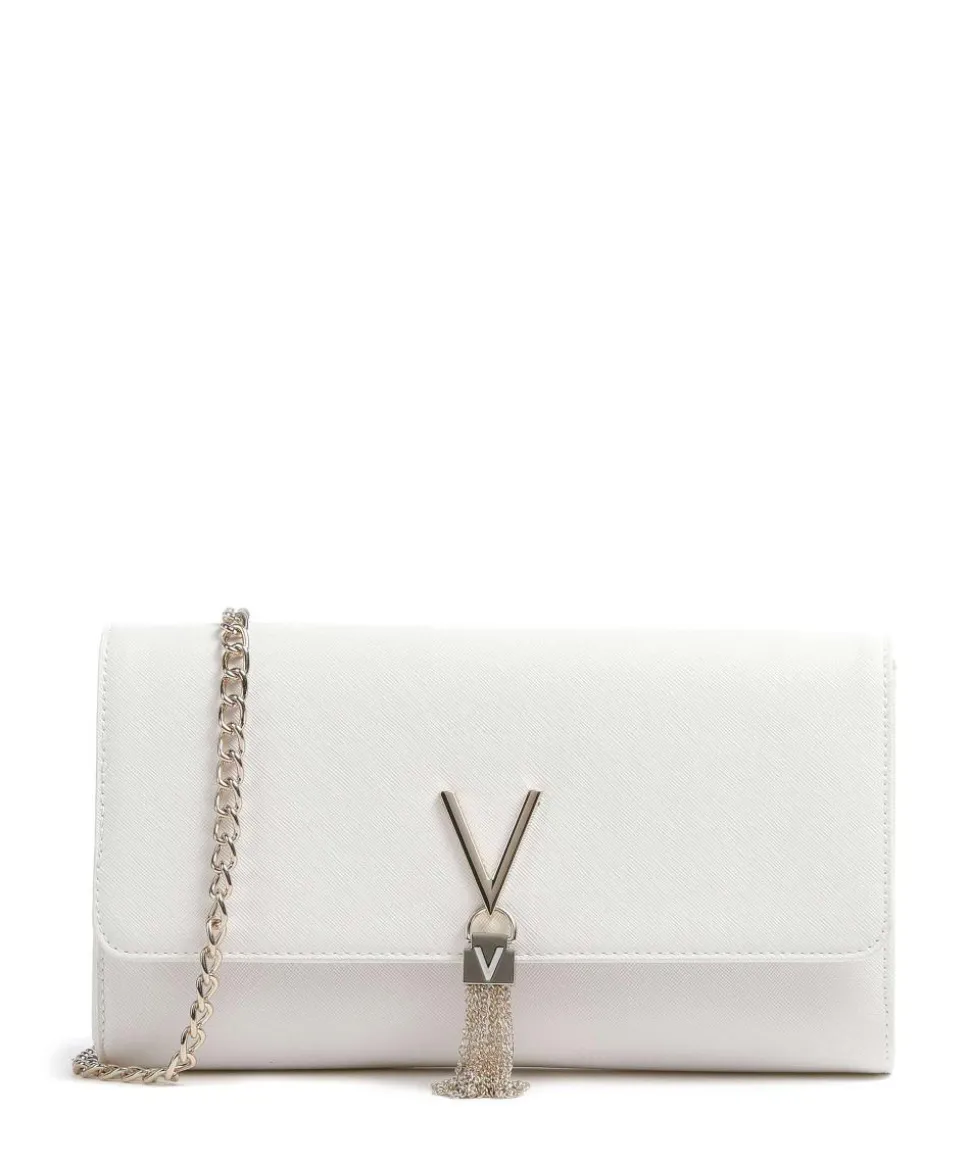 Divina Sa Umhängetasche Lederimitat weiß