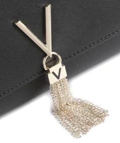 Divina Sa Umhängetasche Lederimitat schwarz