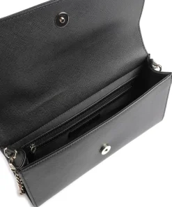 Divina Sa Umhängetasche Lederimitat schwarz