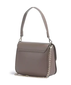 Divina Schultertasche Lederimitat taupe