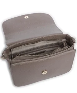 Divina Schultertasche Lederimitat taupe