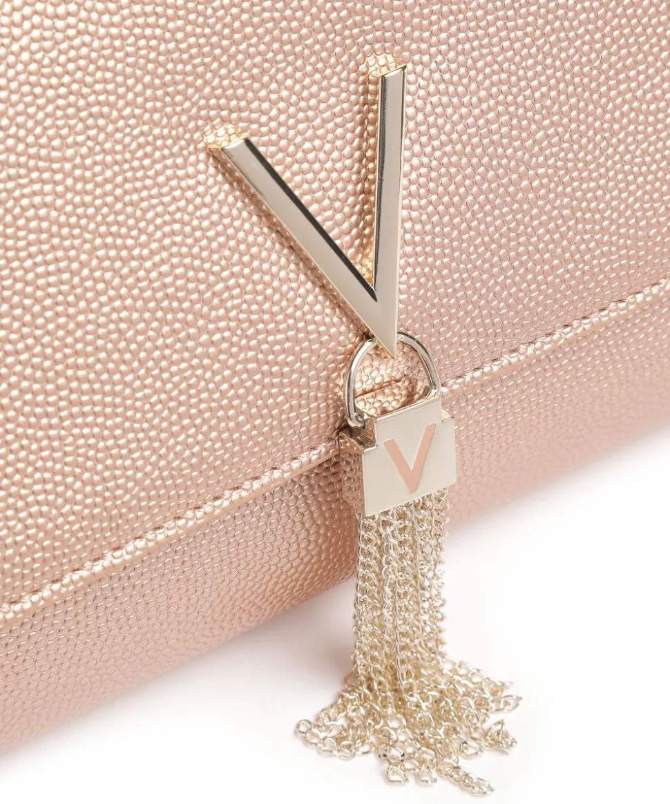 Divina Umhängetasche Lederimitat roségold