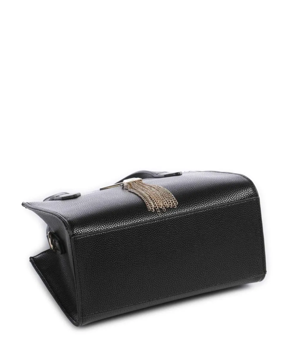 Divina Umhängetasche Lederimitat schwarz