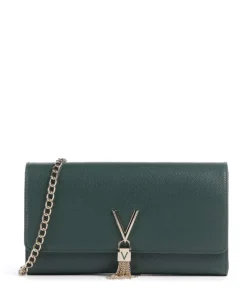 Divina Umhängetasche Lederimitat dunkelgrün
