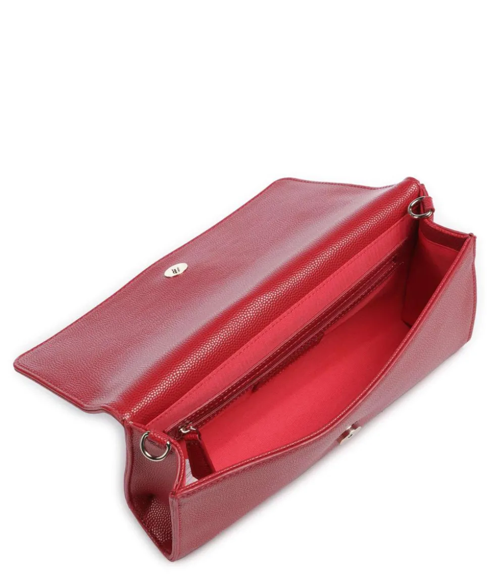Divina Umhängetasche Lederimitat rot