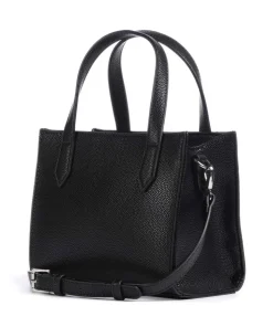 Divina Umhängetasche Lederimitat schwarz