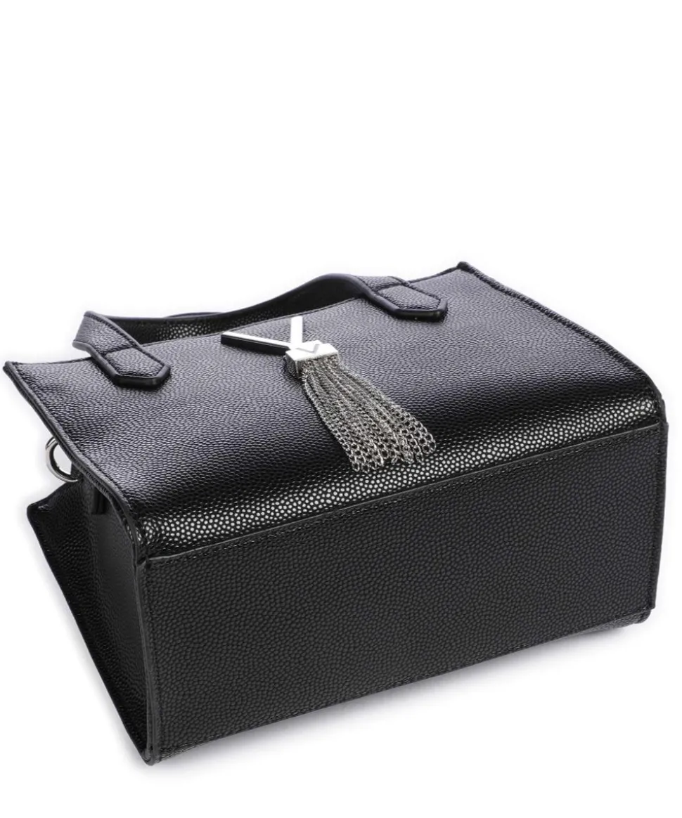 Divina Umhängetasche Lederimitat schwarz