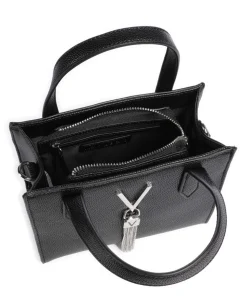 Divina Umhängetasche Lederimitat schwarz