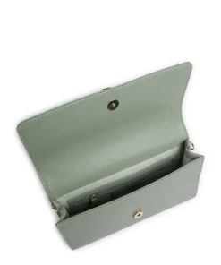 Divina Umhängetasche Lederimitat grünblau