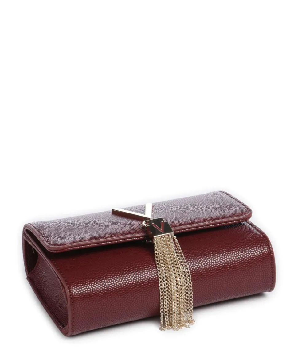 Divina Umhängetasche Lederimitat wein