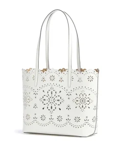 Do It All Large Shopper fein genarbtes Rindsleder weiß